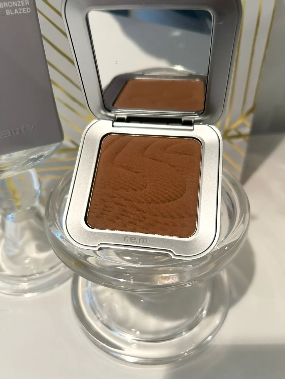 ✨ r.e.m. beauty Hypernova Satin Matte Bronzer | Blazed | Full Size | New in Box